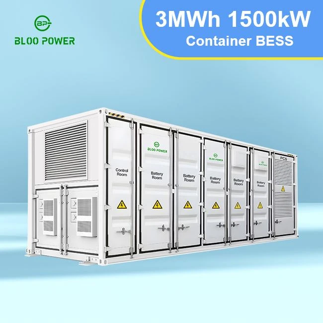 1500KW/3MWh High Voltage Energy Storage System