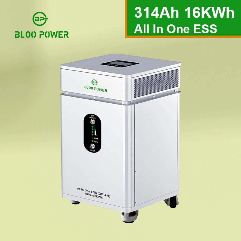 8KWH 16KWH تمام شمسی کے ساتھ ایک توانائی کے ذخیرہ کرنے والے نظام میں
