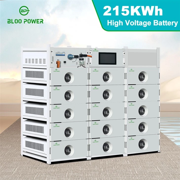 Eco-friendly 215KWh Solar System Kit For Commercial Cases