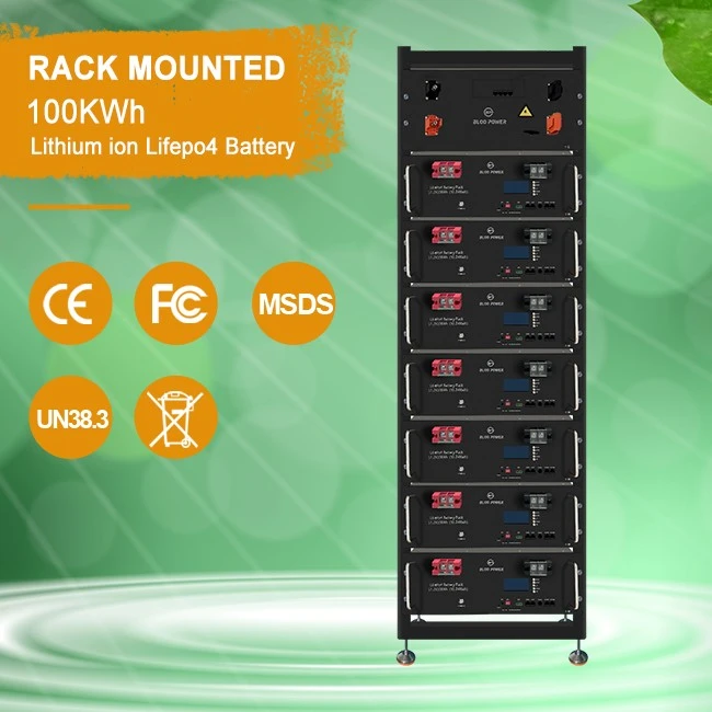 100KWh energy storage system ESS lifepo4 battery pack
