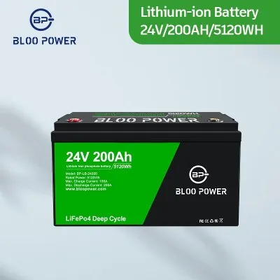 24V 200ah لتیم آئن بیٹری