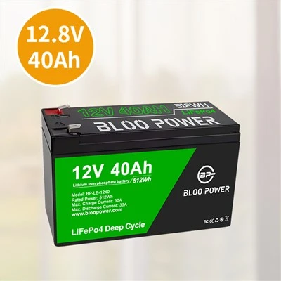 40000mah ریچارج ایبل الیکٹرک فورک لفٹ لتیم آئن بیٹری 40ah 12 وولٹ